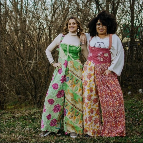 Kantha Bae Crossroad Overalls - Picture 3 of 3